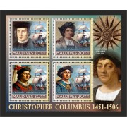 Stamps Christopher Columbus Set 8 sheets