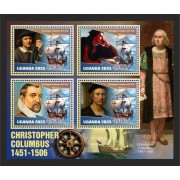 Stamps Christopher Columbus Set 8 sheets