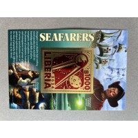 Stamps Christopher Columbus Foil. Gold. Set 10 sheets