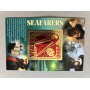 Stamps Christopher Columbus Foil. Gold. Set 10 sheets