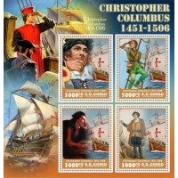 Stamps Christopher Columbus Set 8 sheets