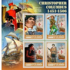 Stamps Christopher Columbus Set 8 sheets