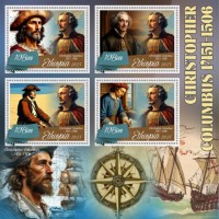 Stamps Christopher Columbus Set 8 sheets