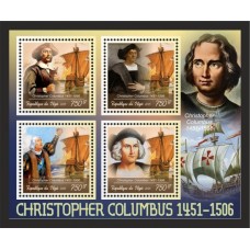Stamps Christopher Columbus Set 8 sheets