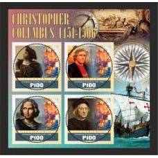 Stamps Christopher Columbus Set 8 sheets