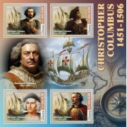 Stamps Christopher Columbus Set 8 sheets
