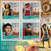 Stamps Christopher Columbus Set 8 sheets
