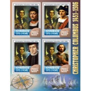 Stamps Christopher Columbus Set 8 sheets
