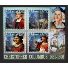 Stamps Christopher Columbus Set 8 sheets