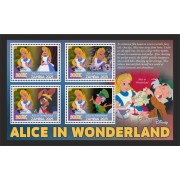 Stamps Cartoon Walt Disney Set 8 sheets