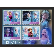 Stamps Cartoon Walt Disney Set 8 sheets