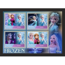 Stamps Cartoon Walt Disney Set 8 sheets