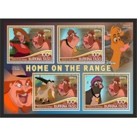 Stamps Cartoon Walt Disney Set 8 sheets Stamps Cartoon Walt Disney Set 8 sheets