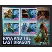 Stamps Cartoon Walt Disney Set 8 sheets