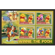 Stamps Cartoon Walt Disney Set 8 sheets