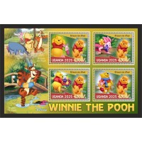 Stamps Cartoon Walt Disney Set 8 sheets
