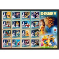 Stamps Cartoon Walt Disney Set 16 stamps Stamps Cartoon Walt Disney Set 16 stamps