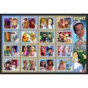 Stamps Cartoon Walt Disney Set 16 stamps