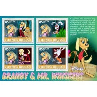 Stamps Cartoon Walt Disney Set 8 sheets