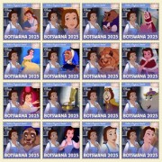 Stamps Cartoon Walt Disney Set 16 stamps