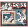Stamps Cartoon Walt Disney Set 8 sheets