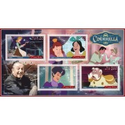 Stamps Cartoon Walt Disney Set 8 sheets