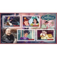 Stamps Cartoon Walt Disney Set 8 sheets