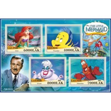 Stamps Cartoon Walt Disney Set 8 sheets