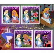 Stamps Cartoon Walt Disney Set 8 sheets
