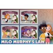 Stamps Cartoon Walt Disney Set 8 sheets