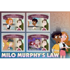 Stamps Cartoon Walt Disney Set 8 sheets
