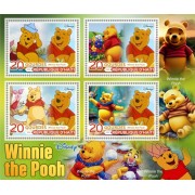 Stamps Cartoon Walt Disney Set 8 sheets