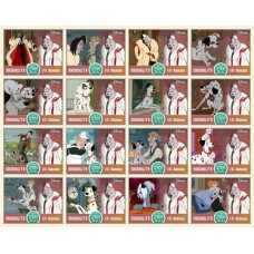 Stamps Cartoon Walt Disney Set 16 stamps