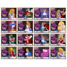 Stamps Cartoon Walt Disney Set 16 stamps