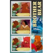 Stamps Cartoon Walt Disney Set 8 sheets