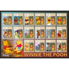 Stamps Cartoon Walt Disney Set 16 stamps