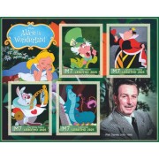 Stamps Cartoon Walt Disney Set 8 sheets