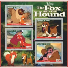 Stamps Cartoon Walt Disney Set 8 sheets
