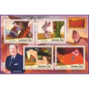 Stamps Cartoon Walt Disney Set 8 sheets