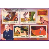 Stamps Cartoon Walt Disney Set 8 sheets