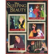 Stamps Cartoon Walt Disney Set 8 sheets