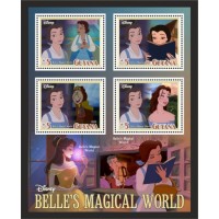 Stamps Cartoon Walt Disney Set 8 sheets