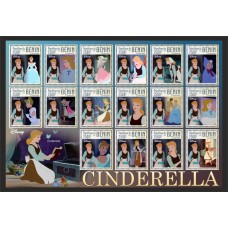 Stamps Cartoon Walt Disney Set 16 stamps