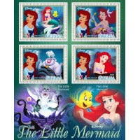 Stamps Cartoon Walt Disney Set 8 sheets