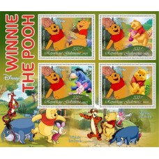 Stamps Cartoon Walt Disney Set 8 sheets