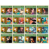 Stamps Cartoon Walt Disney Set 16 stamps