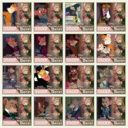 Stamps Cartoon Walt Disney Set 16 stamps