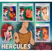 Stamps Cartoon Walt Disney Set 8 sheets