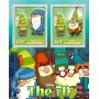 Stamps Cartoon Walt Disney Set 8 sheets