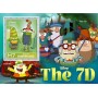 Stamps Cartoon Walt Disney Set 8 sheets